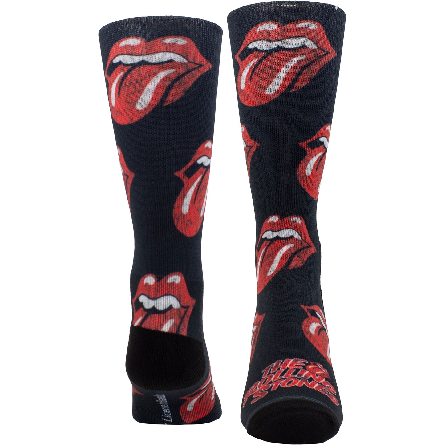 The Rolling Stones Crew Socks: Allover Tongues Sublimation
