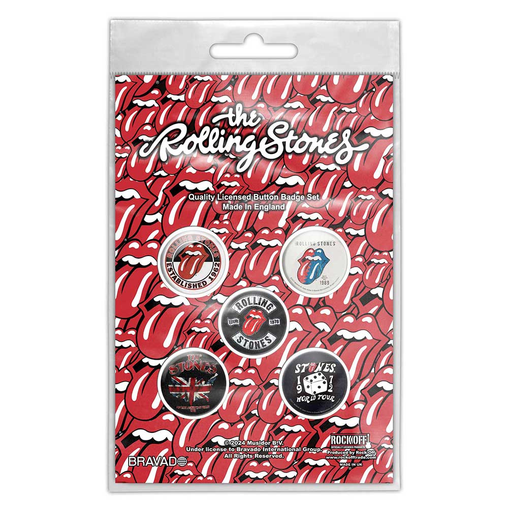 The Rolling Stones Badge: Tour Collection