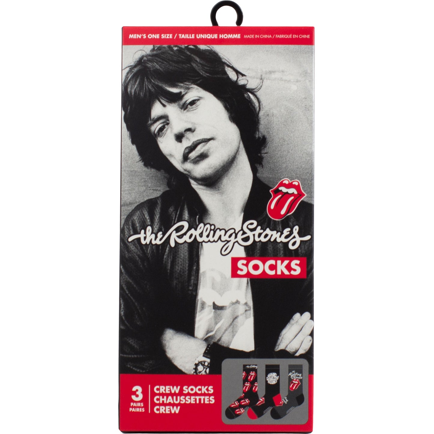 The Rolling Stones Sock Gift Box: Logos