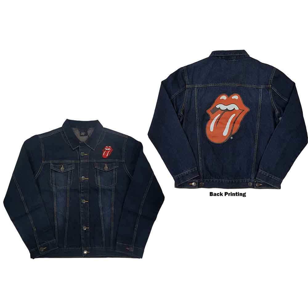 The Rolling Stones Denim Jacket: Classic Tongue