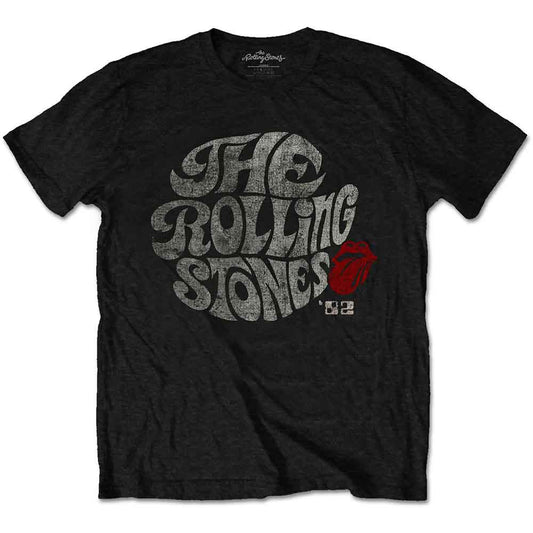 The Rolling Stones T-Shirt: Swirl Logo '82