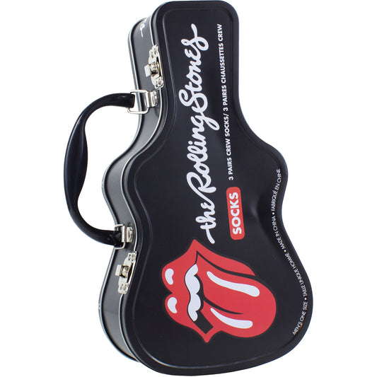 The Rolling Stones Sock Guitar Tin: Logos