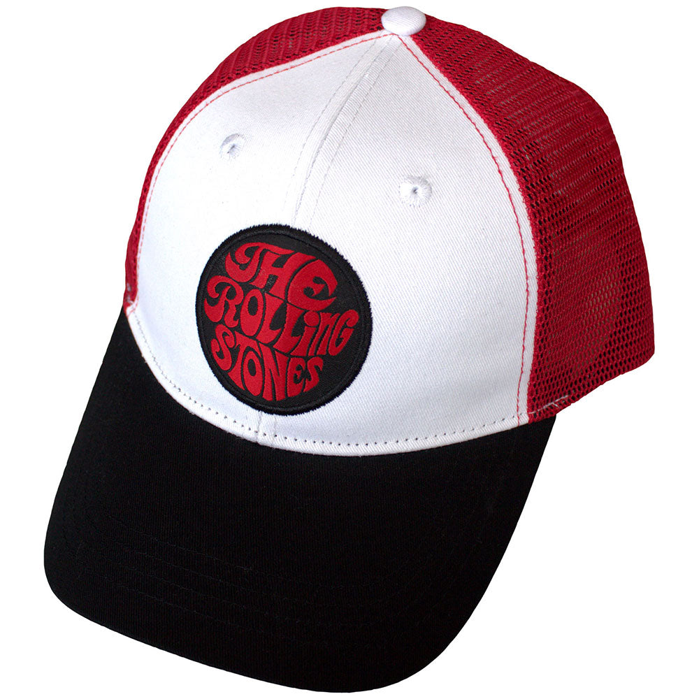 The Rolling Stones Baseball Cap: 70s Logo Emblem