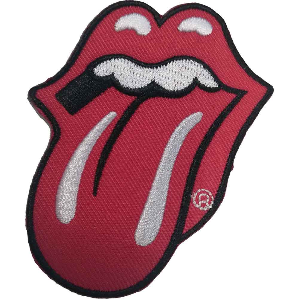 The Rolling Stones Patch: Classic Tongue Red