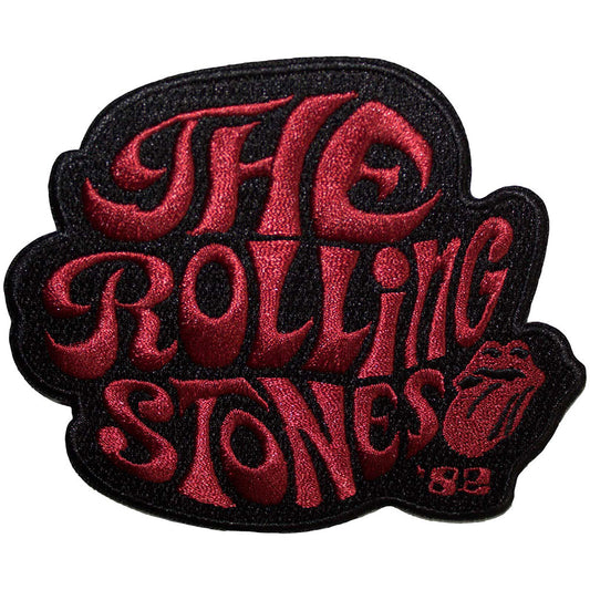 The Rolling Stones Patch: Swirl Logo '82