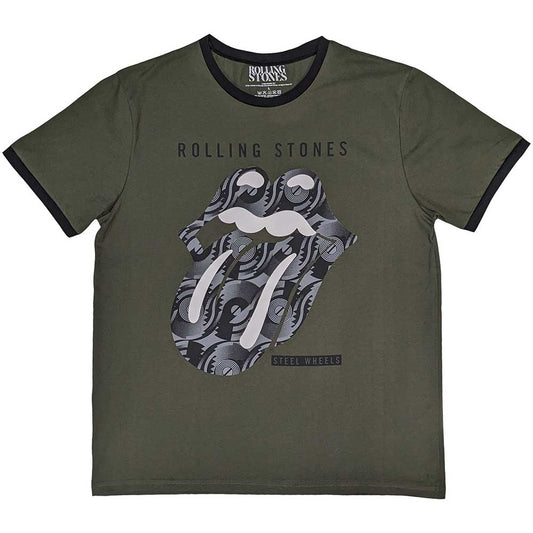 The Rolling Stones T-Shirt: Black & White Tongue