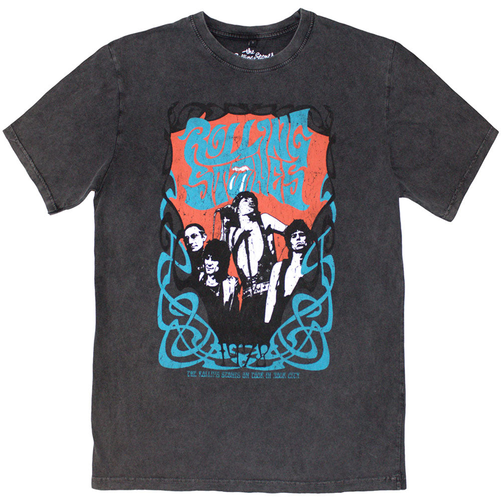 The Rolling Stones Stone Wash T-Shirt: Psych Montage