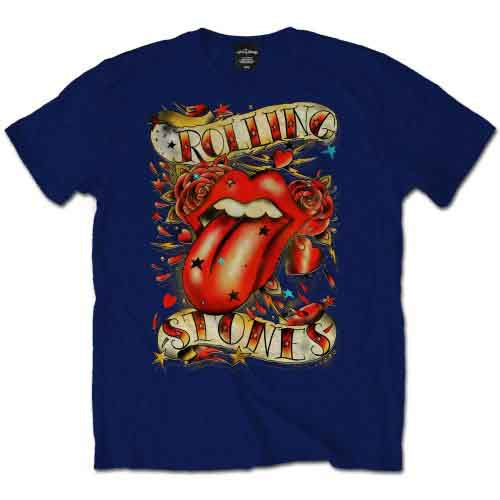 The Rolling Stones T-Shirt: Tongue & Stars