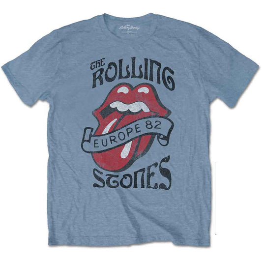 The Rolling Stones T-Shirt: Europe '82 Tour