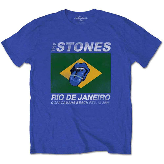 The Rolling Stones T-Shirt: Copacabana Blue