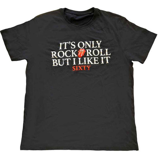 The Rolling Stones T-Shirt: Sixty It's only R&R but I like it Foiled Print