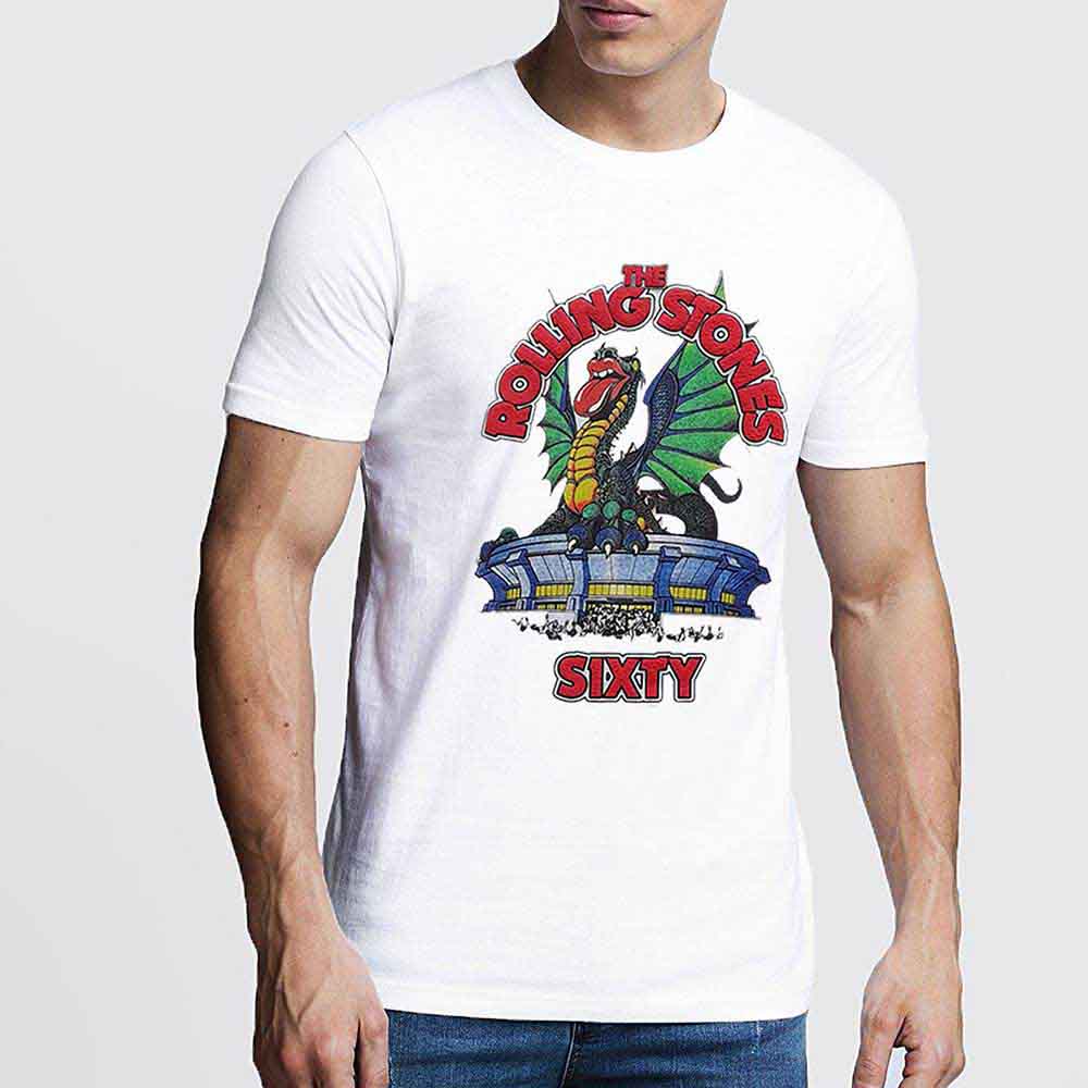 The Rolling Stones T-Shirt: Sixty Stadium Dragon