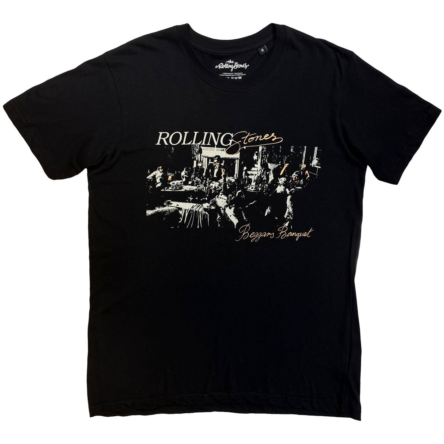 The Rolling Stones T-Shirt: Beggars Banquet Script