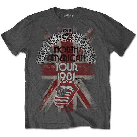 The Rolling Stones T-Shirt: North American Tour 1981