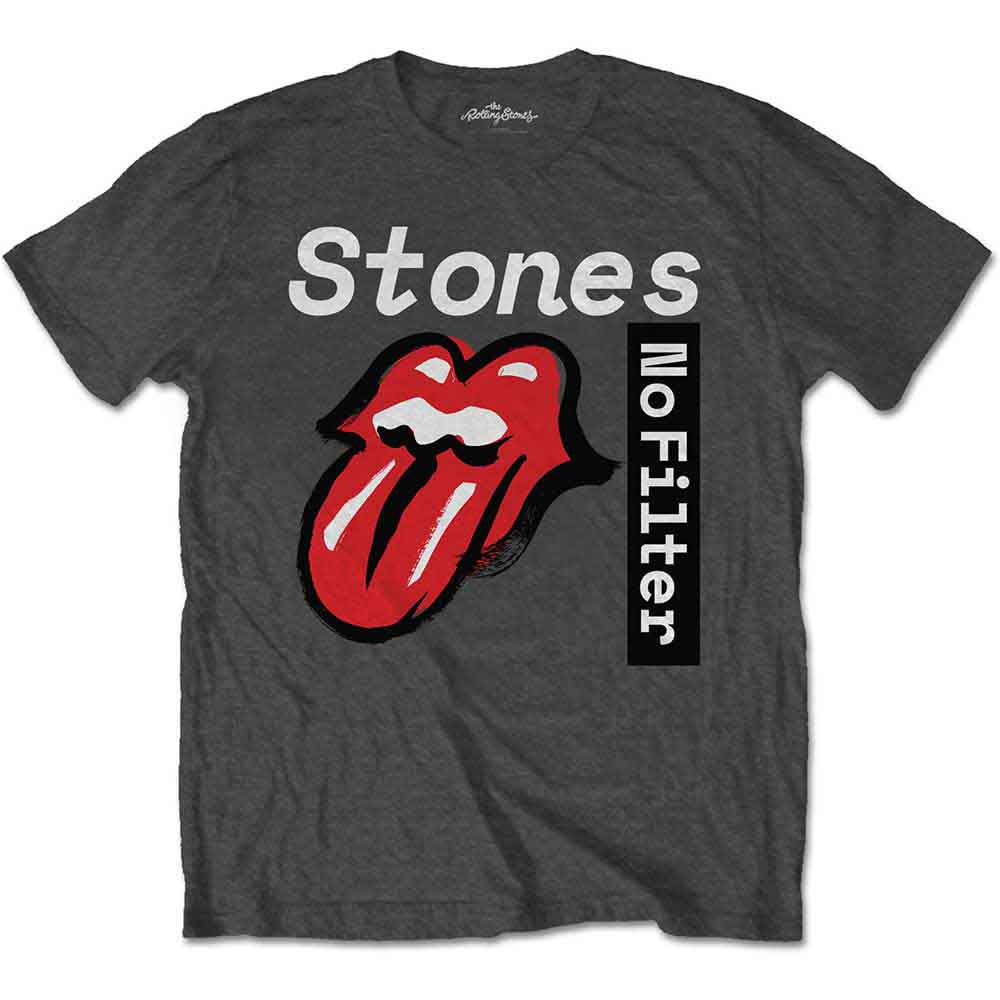 The Rolling Stones T-Shirt: No Filter Text