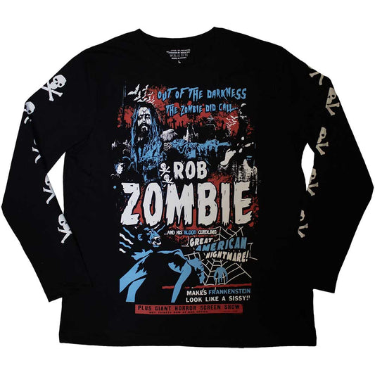 Rob Zombie Long Sleeve T-Shirt: Zombie Call
