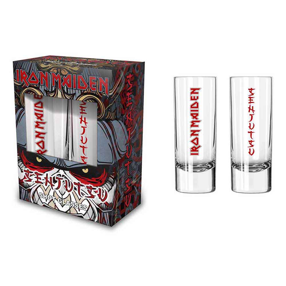 Iron Maiden Shot Glass Set: Senjutsu