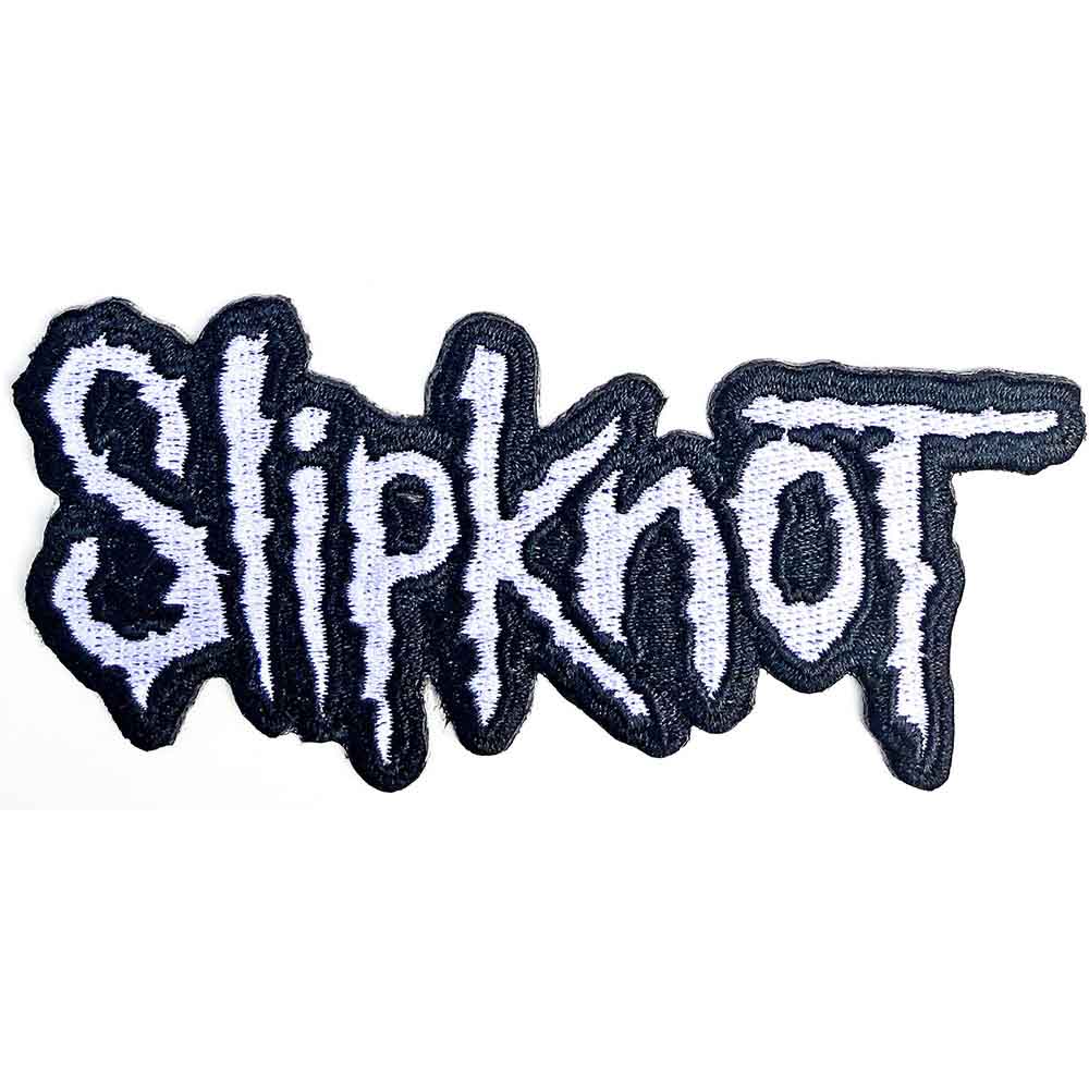 Slipknot Patch: Cut-Out Logo Black Border