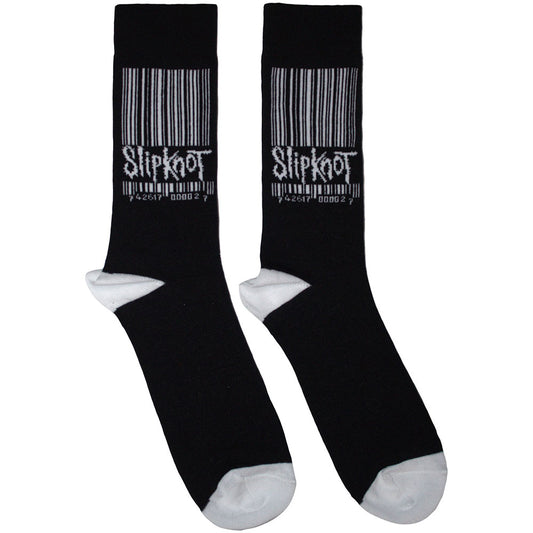 Slipknot Socks: Large Barcode Logo