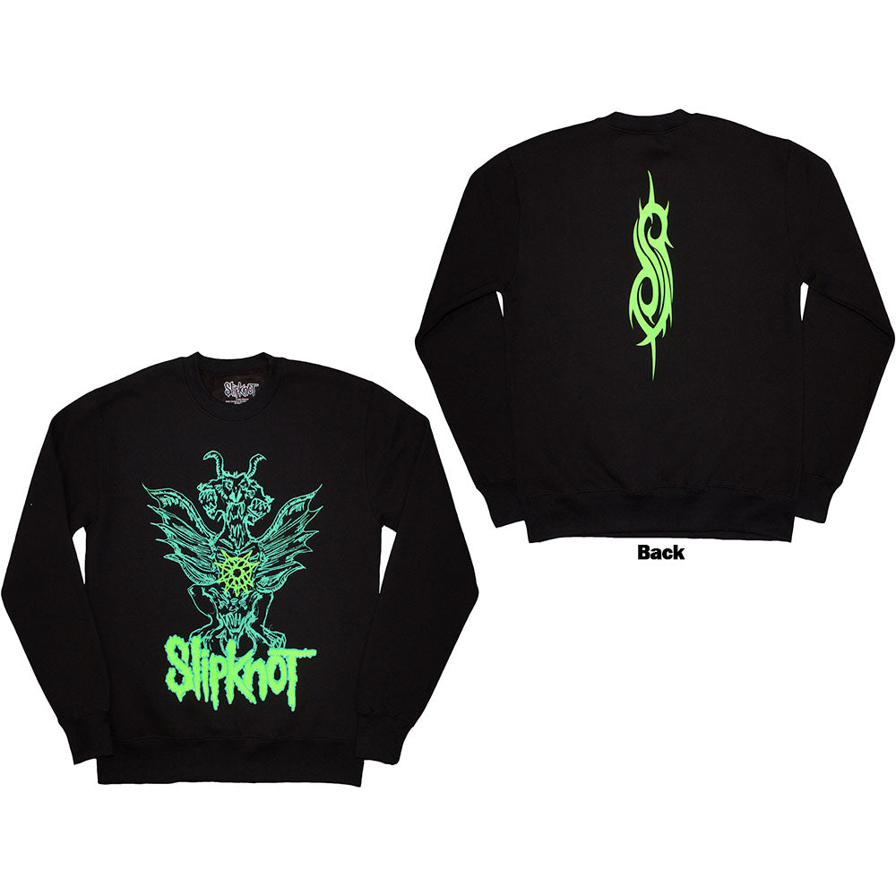 Slipknot Sweatshirt: Green Demon