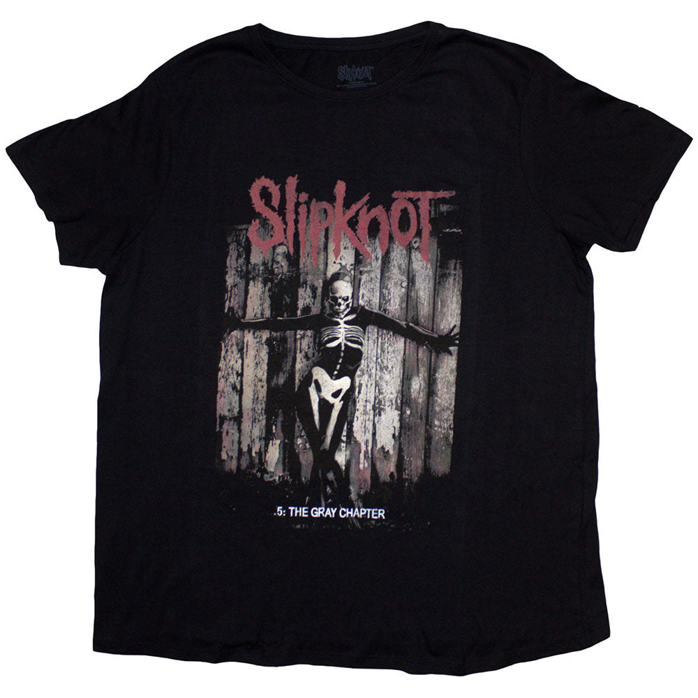 Slipknot Ladies T-Shirt: .5: The Gray Chapter Album