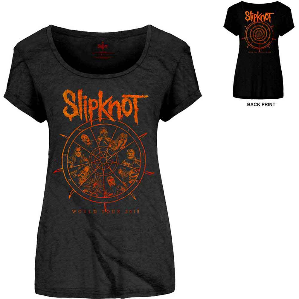 Slipknot Ladies T-Shirt: The Wheel