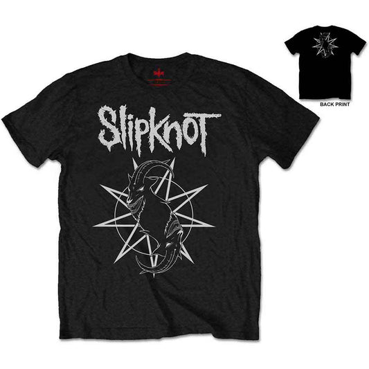 Slipknot T-Shirt: Goat Star Logo