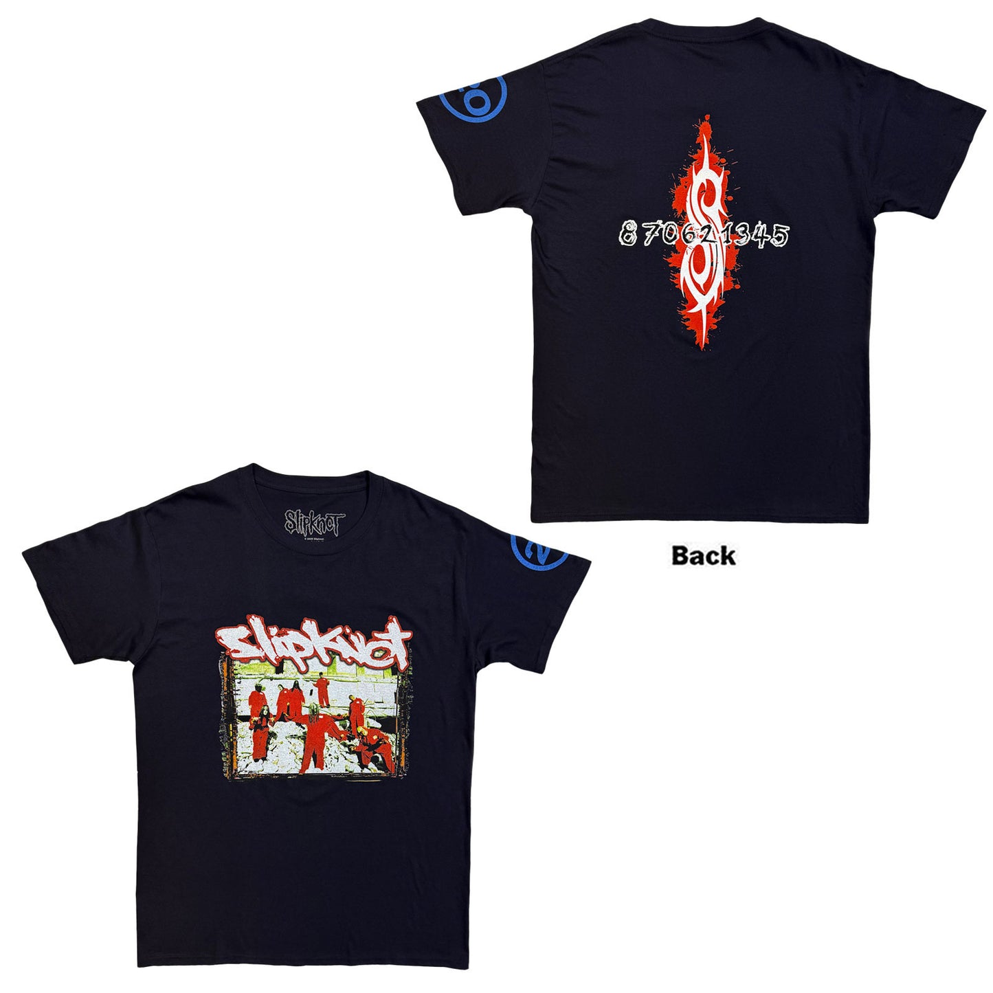 Slipknot T-Shirt: 20th Anniversary - Red Jump Suits