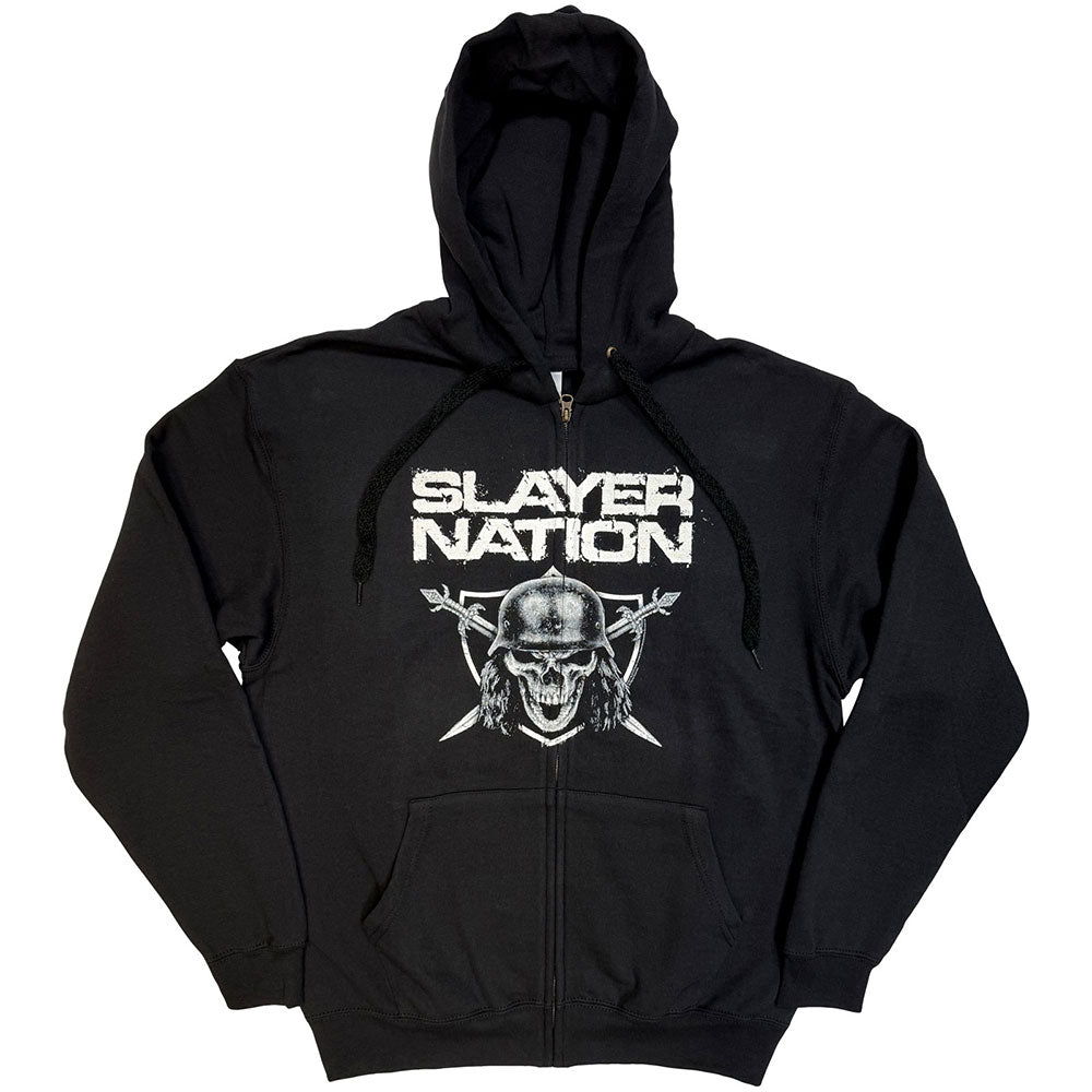 Slayer Zipped Hoodie: Slayer Nation