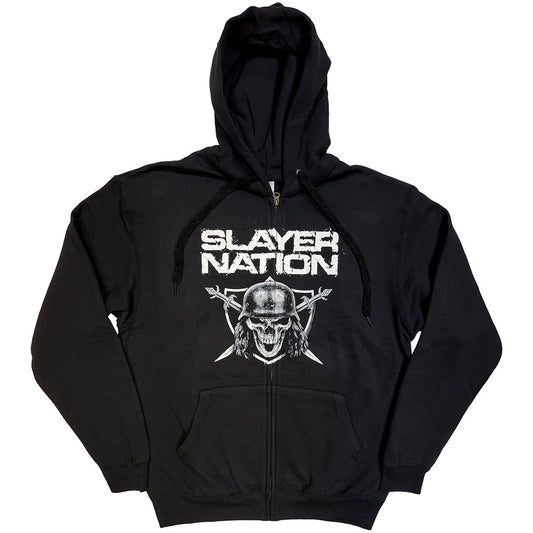 Slayer Zipped Hoodie: Slayer Nation