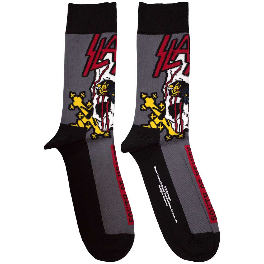 Slayer Socks: South Of Heaven Colour