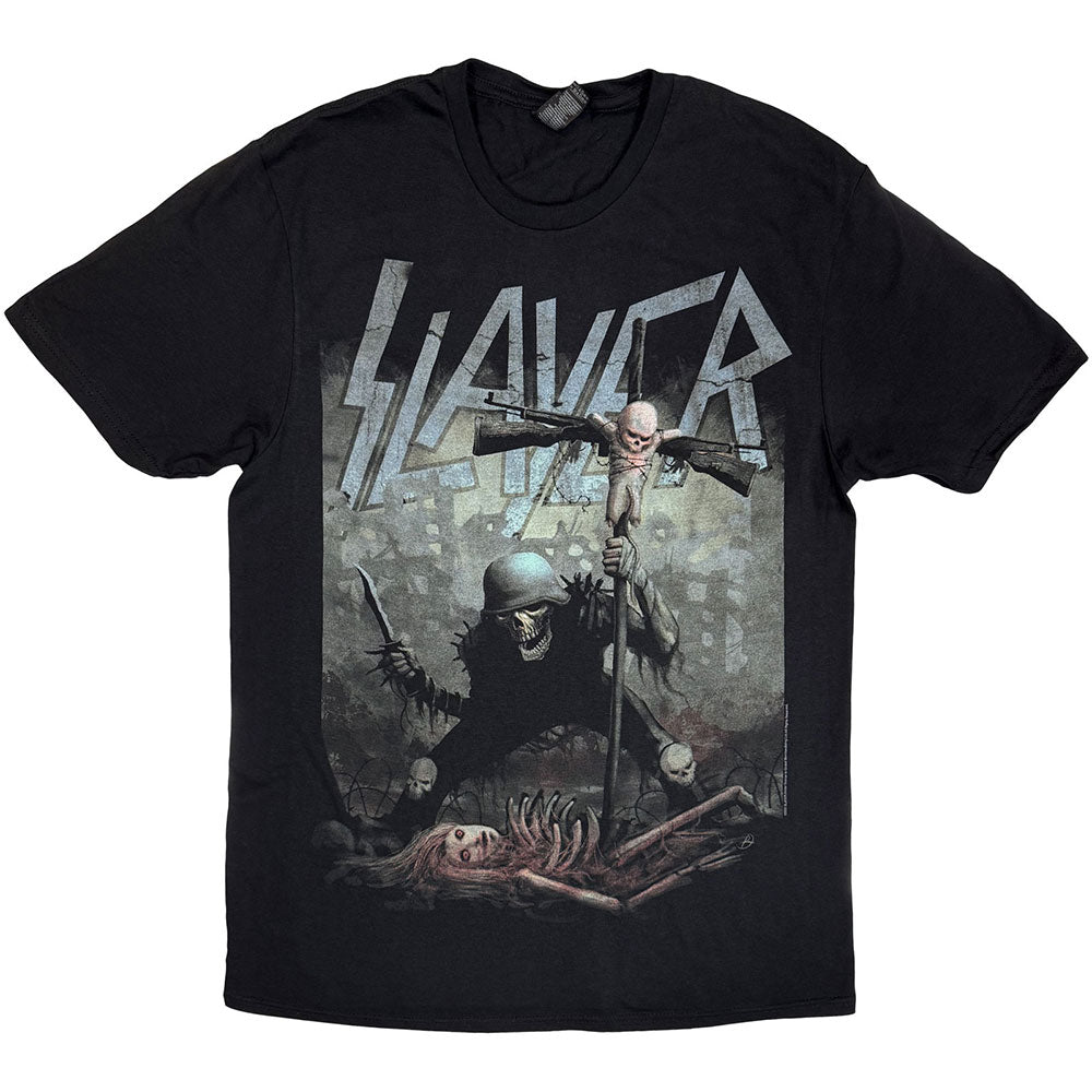 Slayer T-Shirt: Soldier Cross
