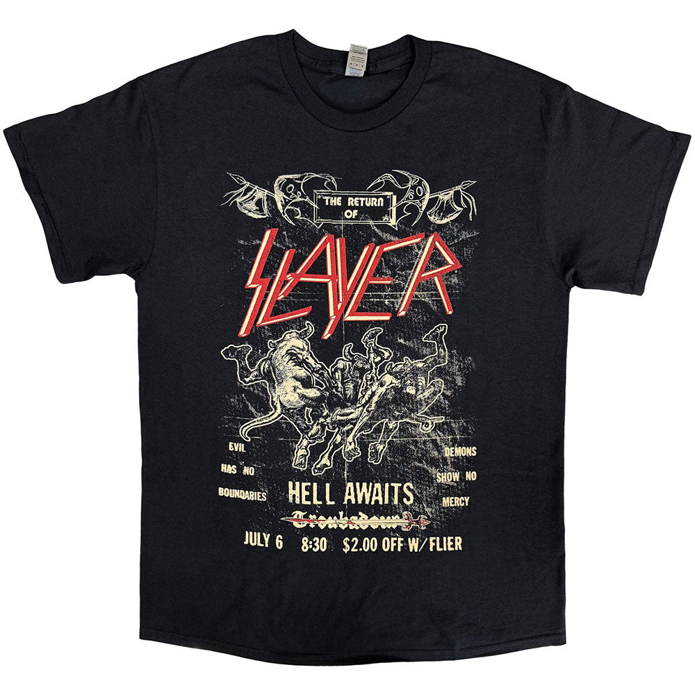 Slayer T-Shirt: Vintage Flyer