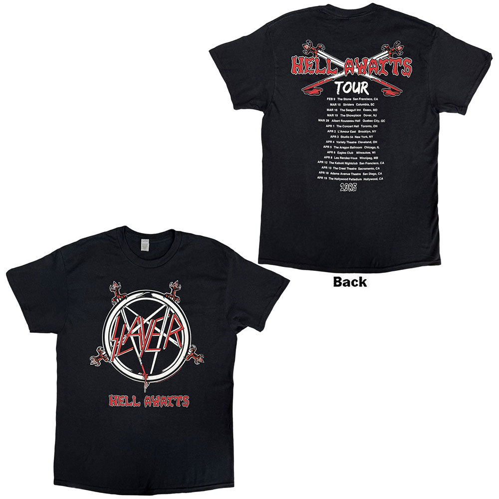 Slayer T-Shirt: Hell Awaits Tour