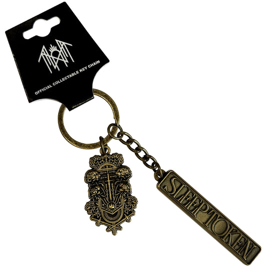 Sleep Token Keychain: Even In Arcadia Logo Damocles Charm