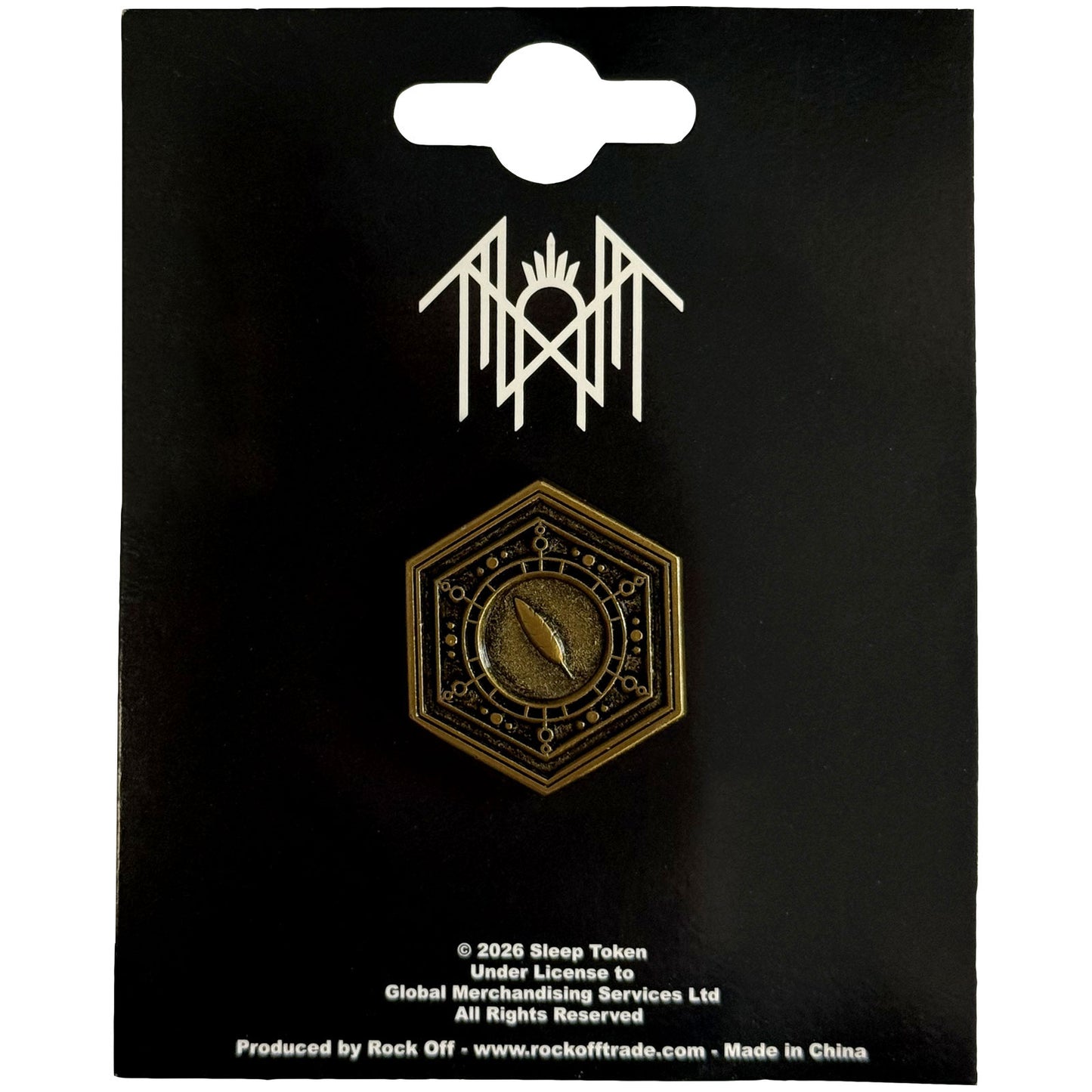 Sleep Token Badge: Emergence Feathered Host