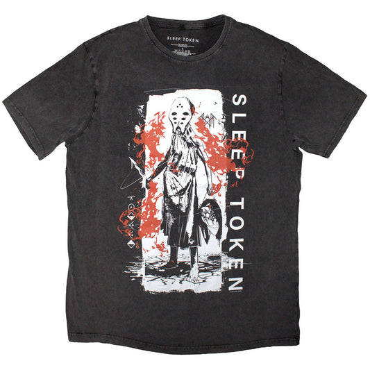 Sleep Token Stone Wash T-Shirt: Euclid