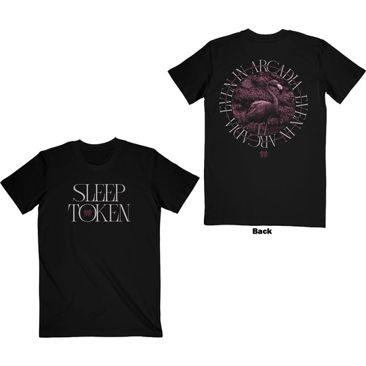 Sleep Token T-Shirt: Flamingo Circle