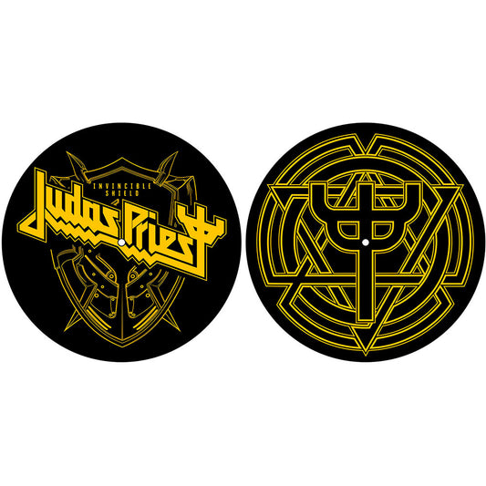 Judas Priest Turntable Slipmat Set: Invincible Shield