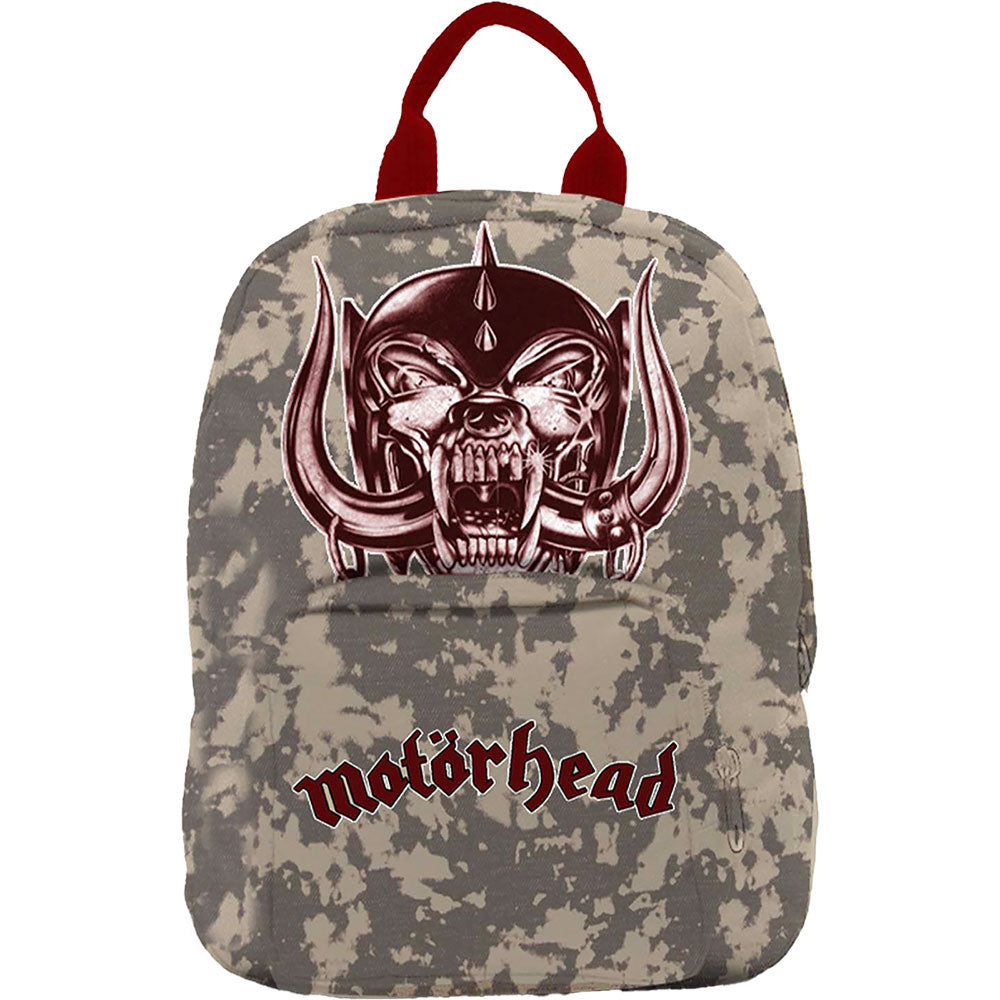 Motorhead Mini Backpack: England White