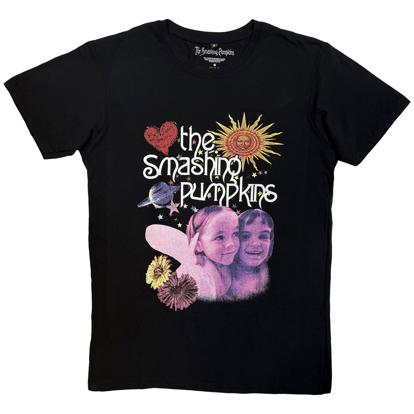 The Smashing Pumpkins Premium Carbon T-Shirt: Celestial Collage