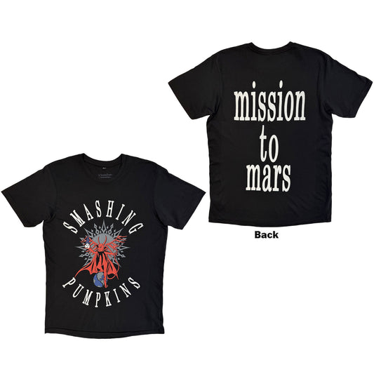 The Smashing Pumpkins Premium Carbon T-Shirt: Mission To Mars