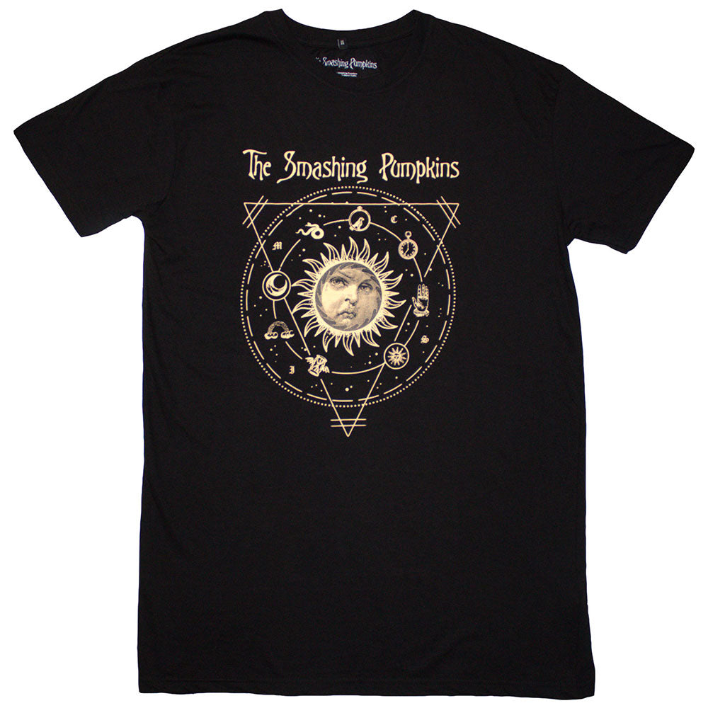 The Smashing Pumpkins Ladies T-Shirt Dress: Celestial Sun