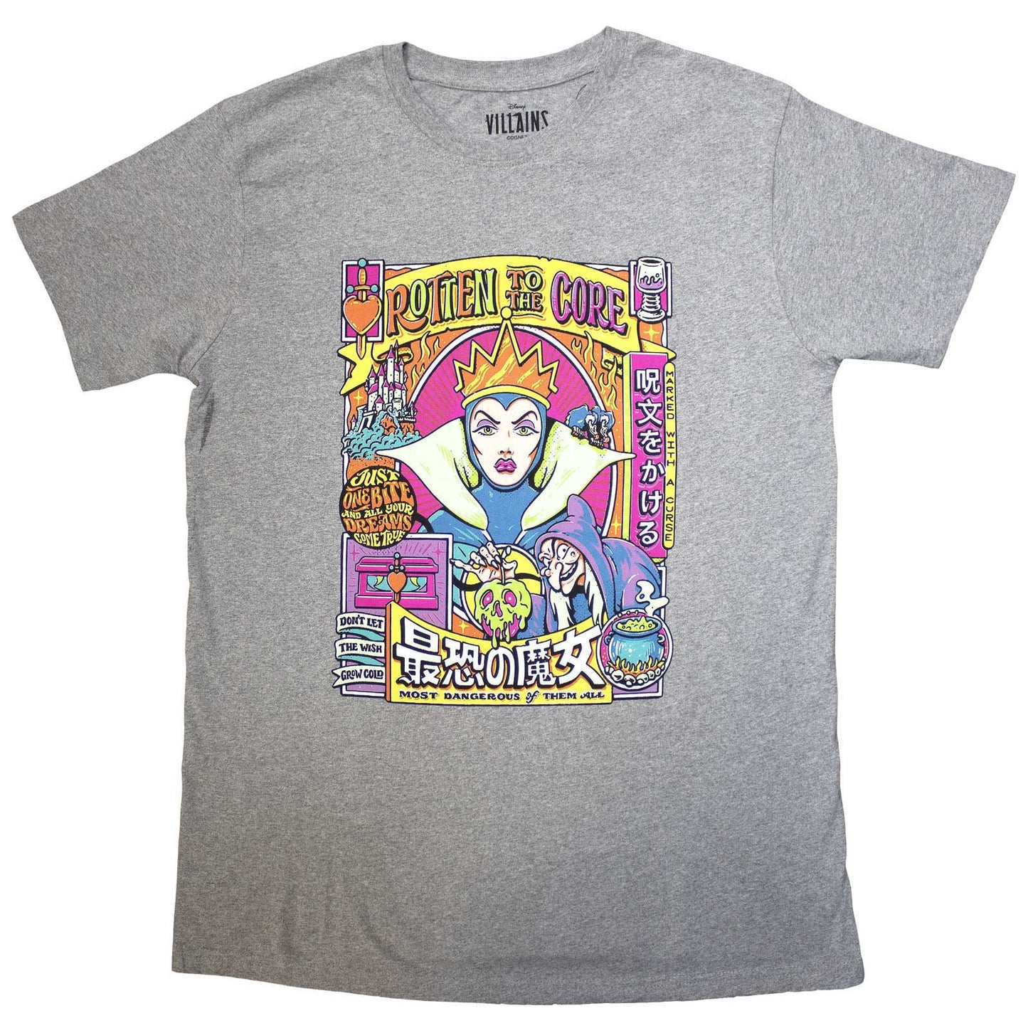 Disney T-Shirt: Snow White Evil Queen Rotten To The Core