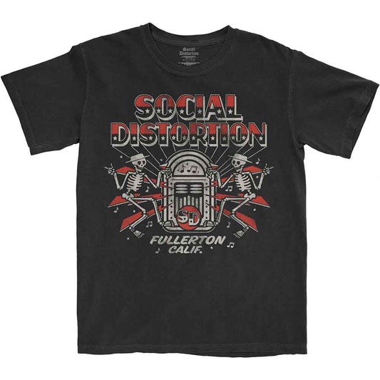 Social Distortion T-Shirt: Jukebox Skelly