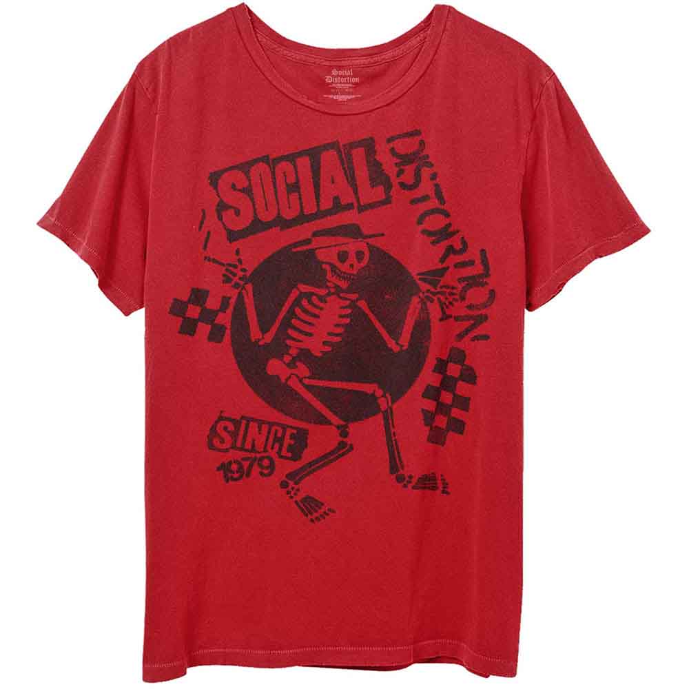 Social Distortion T-Shirt: Speakeasy Checkerboard