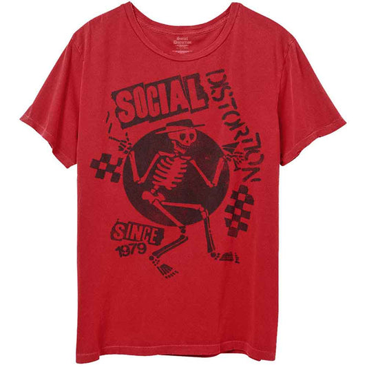 Social Distortion T-Shirt: Speakeasy Checkerboard