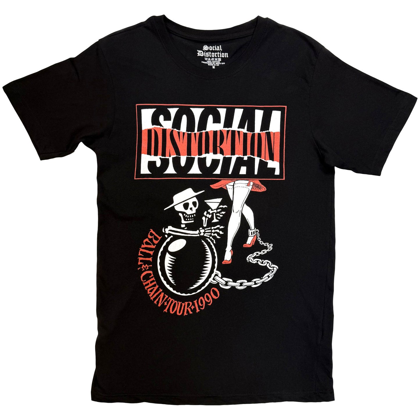 Social Distortion T-Shirt: Ball and Chain