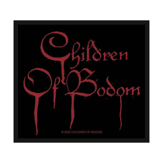 Children Of Bodom Patch: Blood Logo
