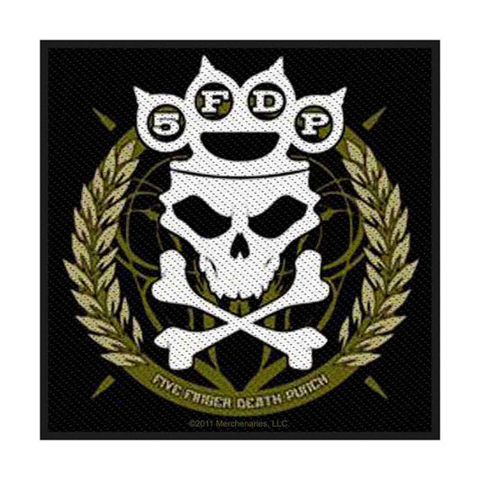 Five Finger Death Punch Patch: Knuckles Crown